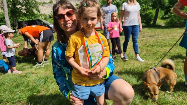 Flora Tuma geht bereits regelmäßig Laufen