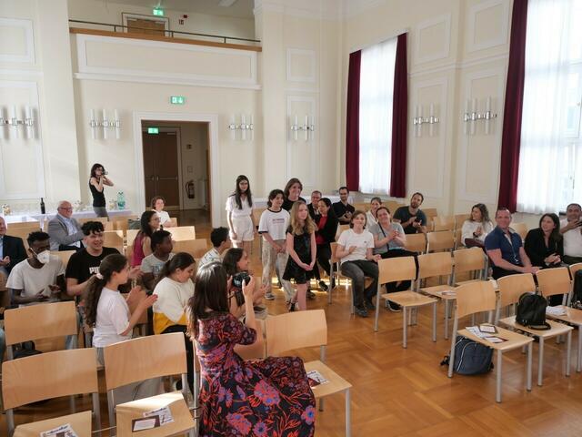 Viele Interessierte nahmen an der Preisverleihung am Donnerstag, 19. Mai, teil. | Foto: Gerhard Weinkirn