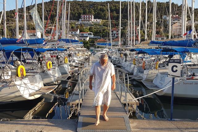 Plötzlich ist er da: Poseidon höchstpersönlich.