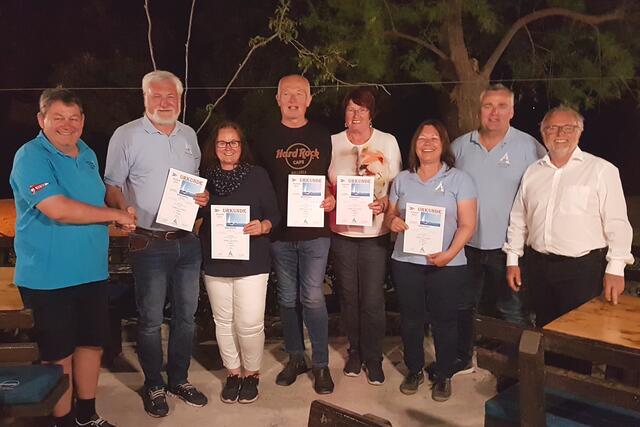 Und das sind die mit dem erfolgreichen 3. Platz !