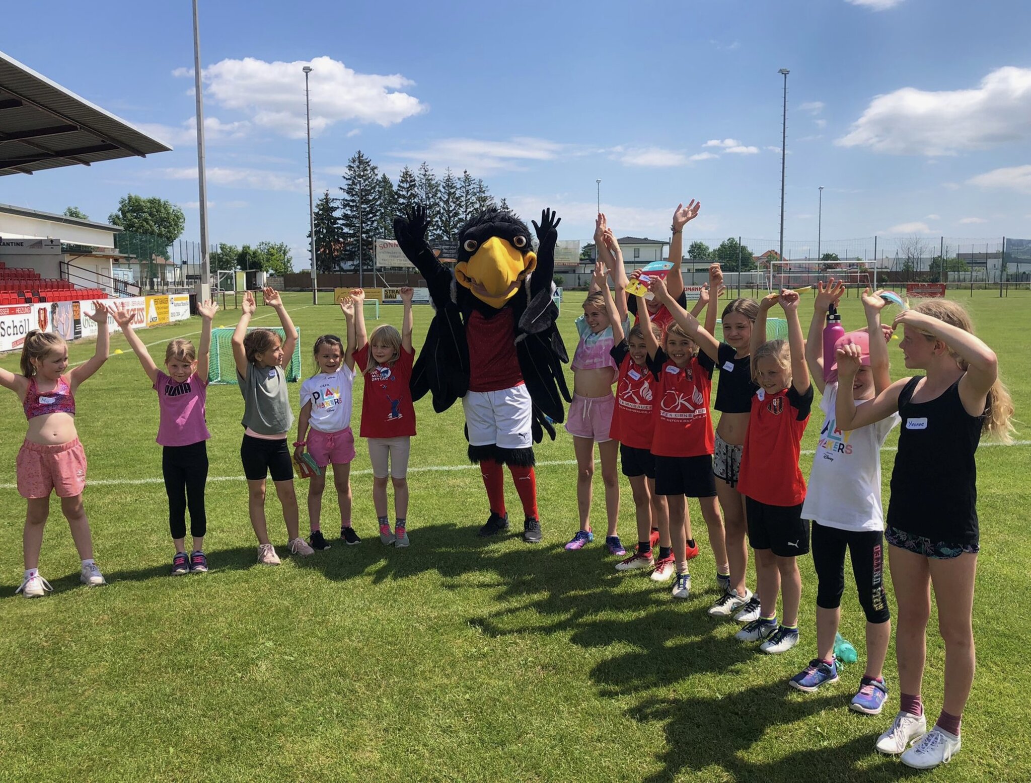 OstarRichi Mädchen Festival Deutschkreutz Mädels am Ball