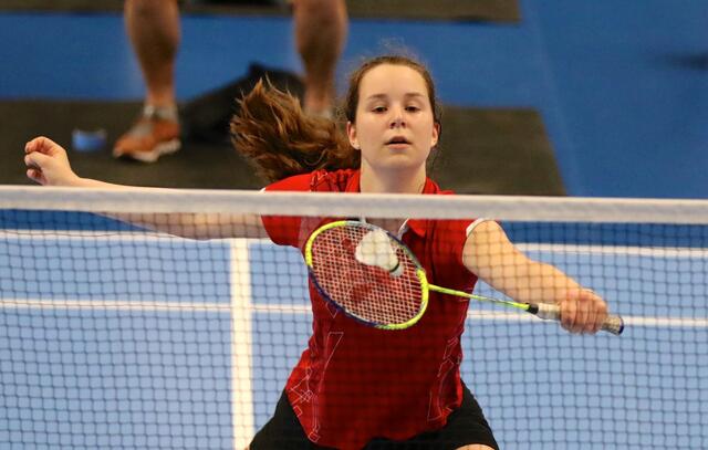 Voll konzentriert zu tollen Erfolgen: Sarah Dlapka. | Foto: Josef Retschitzegger