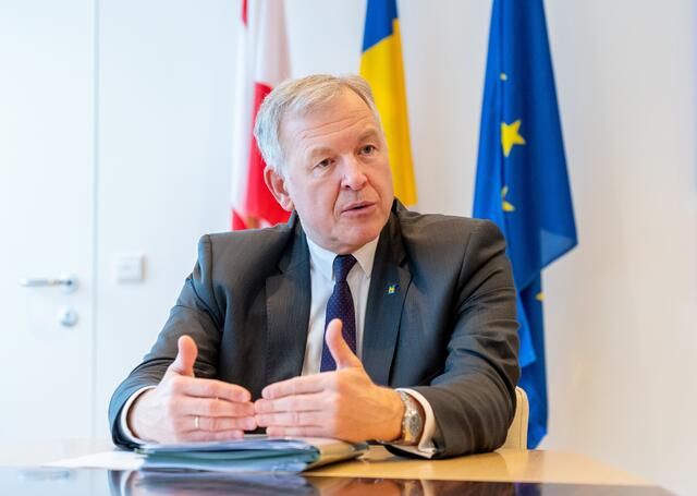 „EU-Diskurs: Niederösterreich stellt drei Kernforderungen an Brüssel“ - im Bild: Landesrat Martin Eichtinger. 
  | Foto: NLK Burchhart
