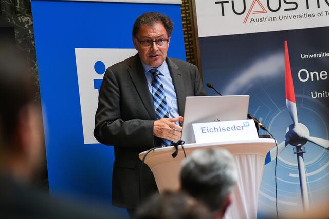 TU Austria Präsident und Rektor der Montanuniversität Leoben Wilfried Eichlseder  | Foto: Andi Bruckner