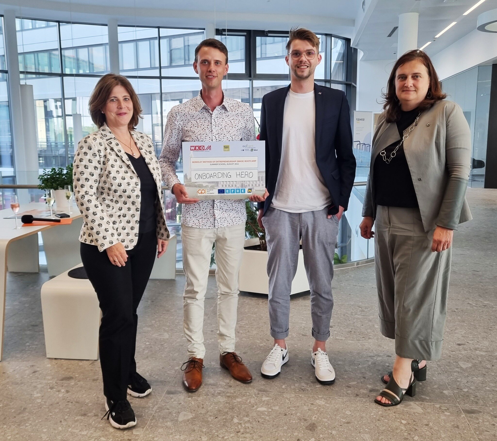 Wirtschaft Großer Erfolg für Onboarding Hero im Founders Lab der IMC FH Krems