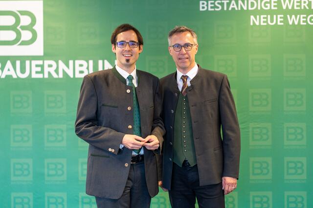 David Süß und Georg Strasser. | Foto: Peter Herzog
