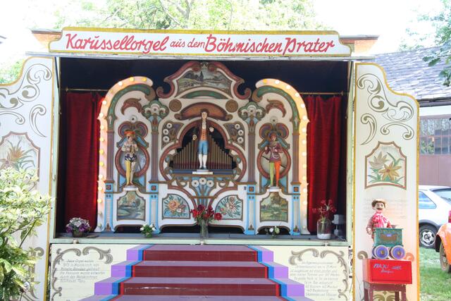 Die Karussellorgel im Böhmischen Prater | Foto: Karl Pufler