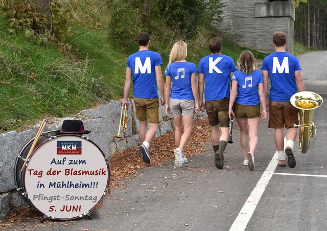 Pfingstsonntag wird zum "Tag der Blasmusik" – am 5. Juni 2022 in Mühlheim am Inn | Foto: MKM