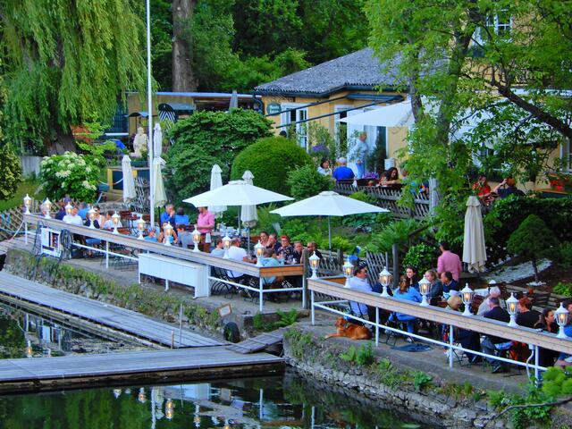 Terrasse beim NEUERWirt