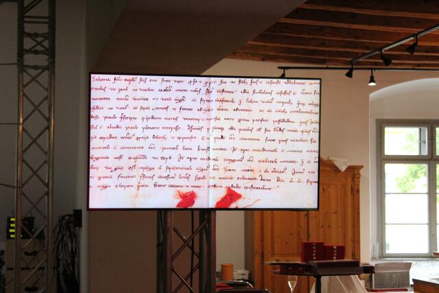 1271 wurde der Ort in einer Verkaufsurkunde in lateinischer Sprache das erste Mal erwähnt.  | Foto: Isabell Maron
