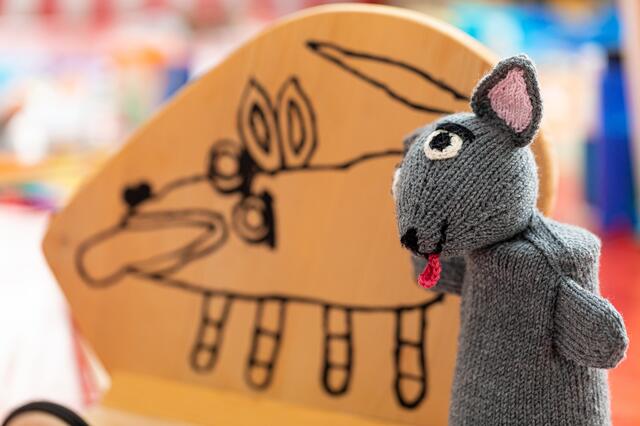 Die Bisamratte Sepp erklärt Kunst auf Augenhöhe
 | Foto: Ludwig Schedl