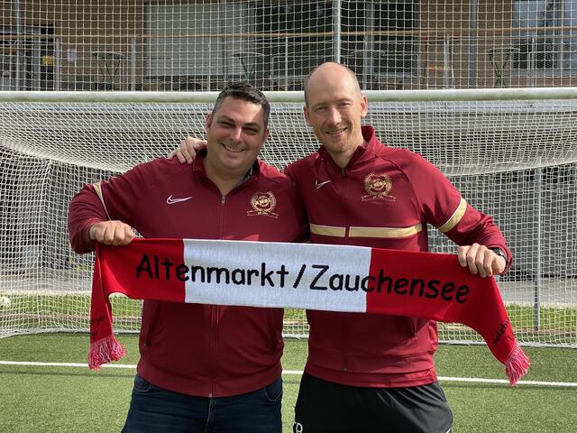 Martin Innreiter und Matthias Ebner, Jugend- und Nachwuchsleiter UFC Altenmarkt | Foto: A. Fischer