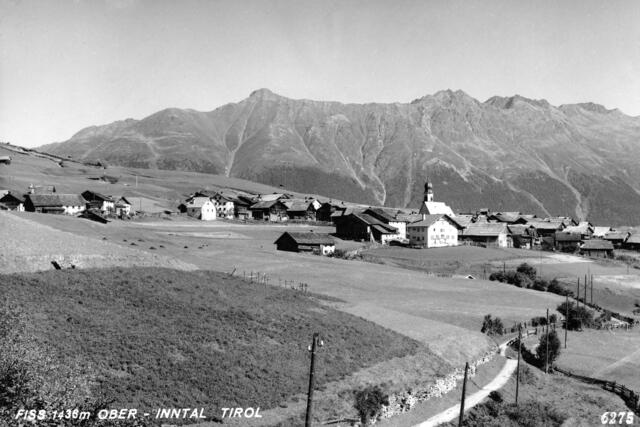Fiss um das Jahr 1935. | Foto: Dorfarchiv Gemeinde Fiss