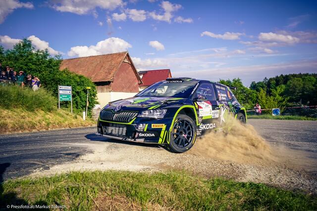 Der Škoda Fabia Rally2 evo | Foto: Markus Tobisch