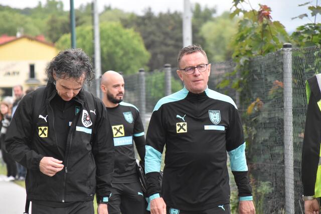 Ralf Rangnick kam erstmals als ÖFB-Teamcef nach Bad Tatzmannsdorf. | Foto: Michael Strini