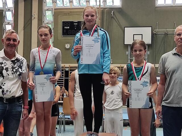 1. Platz Hanna Fuchsberger (AK13 Basisstufe) | Foto: SV Flic-Flac
