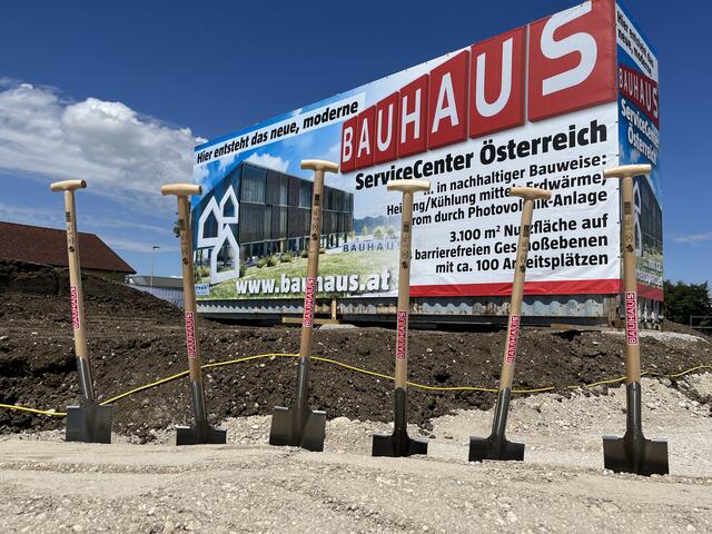 Bauhaus investiert in Standort Wels 10 Millionen Euro für Ausbau