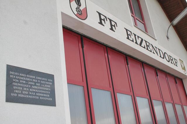 Das ehemalige Feuerwehrhaus Eizendorf.
