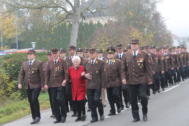 Beim Umzug der FF Saxen in das neue Feuerwehrhaus im Oktober 2019. | Foto: BRS