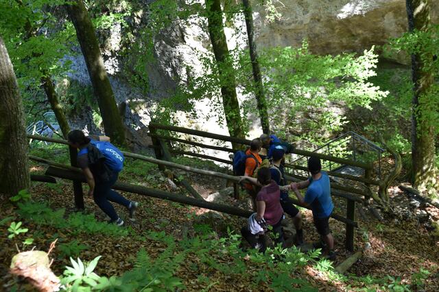 Auf dem Weg zur Ötscher-Tropfsteinhöhle | Foto: Roland Mayr