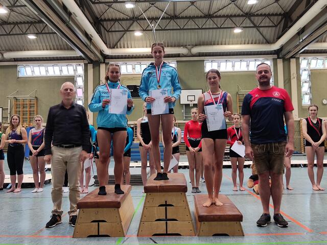 1. Platz Stella Riesel sowie 2. Platz Victoria Deixler (AK15 Oberstufe) | Foto: SV Flic-Flac