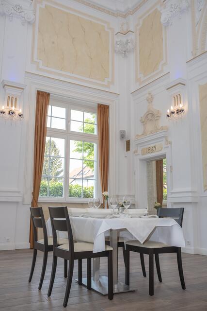70 Sitzplätze bietet der Prachtsaal. | Foto: Kumar's Kitchen