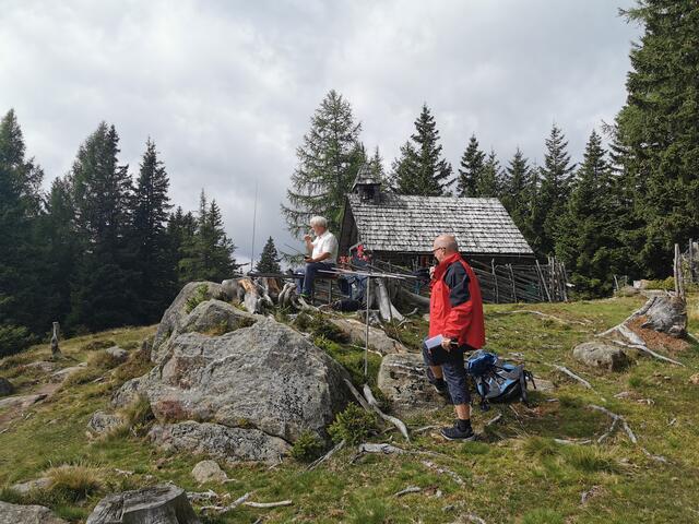 Die Ortsstelle Deutschlandsberg beim Reichweitentest am Reinischkogel | Foto: Robert Kiendl