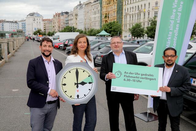 Im Sommer hat der Flohmarkt bis 15 Uhr geöffnet.  | Foto: PID/Christian Fürthner
