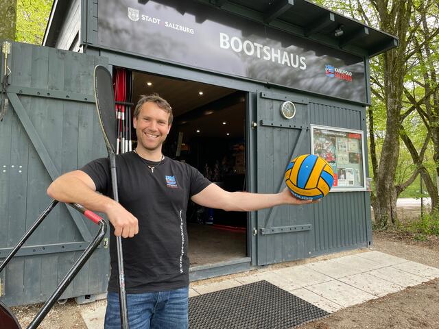 Der Bereich am Salzachsee wird vom Verein Kanupolo Salzburg in enger Zusammenarbeit mit der Stadt Salzburg für den Kajaksport genutzt. | Foto: sm