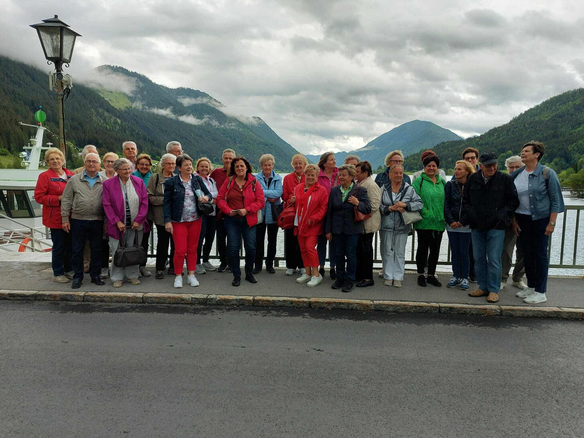 Eitweger Senioren: Ausflug an den Weißensee bei bestem Wetter - Lavanttal