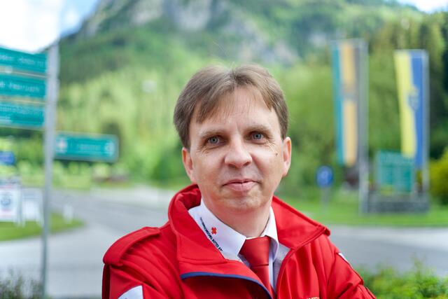 Horst Willesberger, Rot Kreuz-Bezirksstellengeschäftsführer.