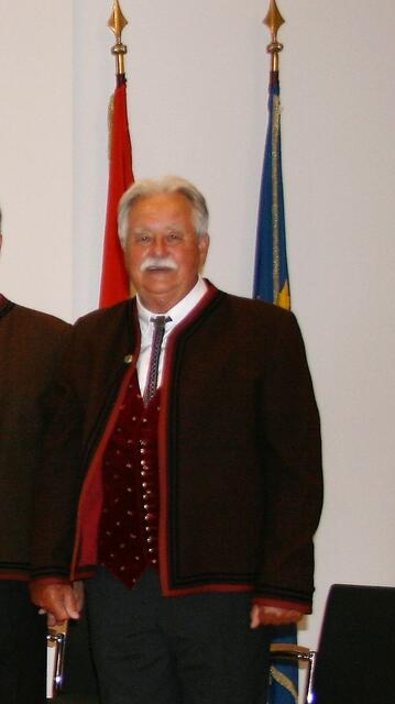 Seit vielen Jahren mit dem MännerChor Villach eng verbunden, Chorleiter Siegi Mikosch!