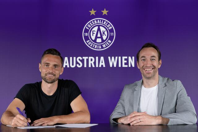 James Holland ist wieder Austrianer. | Foto: Daniel Shaked