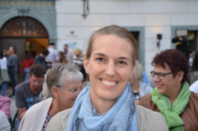 Andrea Samonigg-Mahrer, Präsidentin der Komödienspiele Porcia