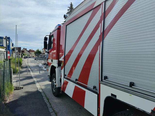 Die FF Mattersburg im Einsatz an der Unfallstelle | Foto: FF Mattersburg