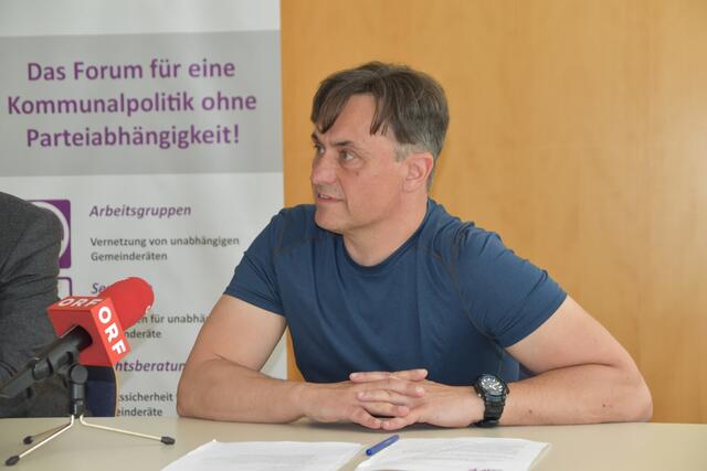 UGVF-Landeskoordinator Christian Schaberl führt in Eltendorf die Freie Bürgerliste Eltendorf in die Gemeinderatswahl. | Foto: Uchann