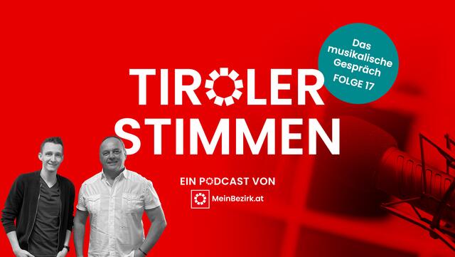 Schlagersänger Martin Juen (re.) aus Innsbruck zu Gast bei Redakteur Yannik Lintner (li.)
