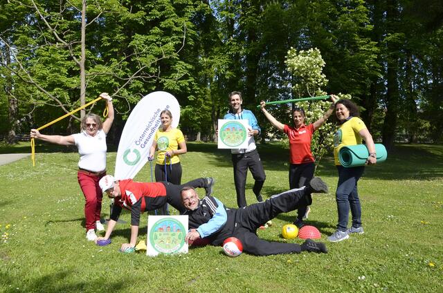 Die Vorfreude auf „Bewegt im Park“ ist groß. Von Mitte Juni bis September finden wieder in ganz Niederösterreich über 100 Kurse statt. | Foto: ÖGK
