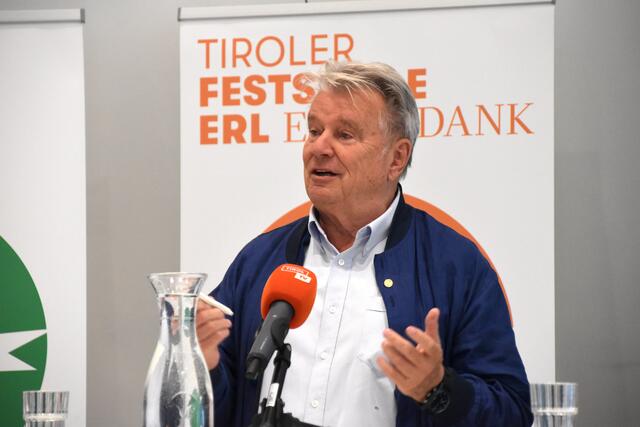 Hans Peter Haselsteiner hofft auf einen Sommer, in dem man von Corona "nicht dominierte Festspiele" abwickeln könne. | Foto: Barbara Fluckinger