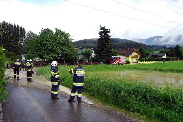 Die Feuerwehr Weißkirchen musste Straßen reinigen. | Foto: Freigassner