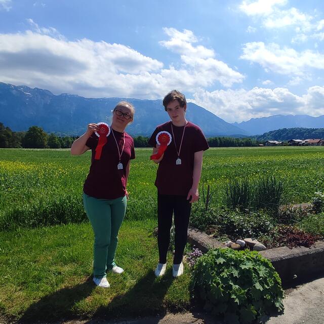 Martina Hörandner und Jonas Seyfried. | Foto: VRC Region Ried