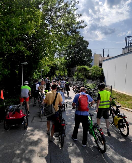 Die Radfahrer fordern mehr Platz und mehr Sicherheit auf den Liesinger Straßen. | Foto: David Himler