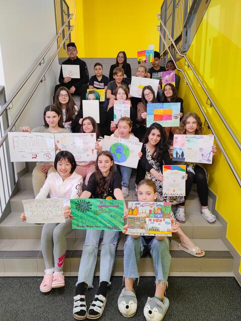 Die Kids haben bewiesen, dass sie ein Herz für ihre Mitmenschen haben.  | Foto: Liza Toma