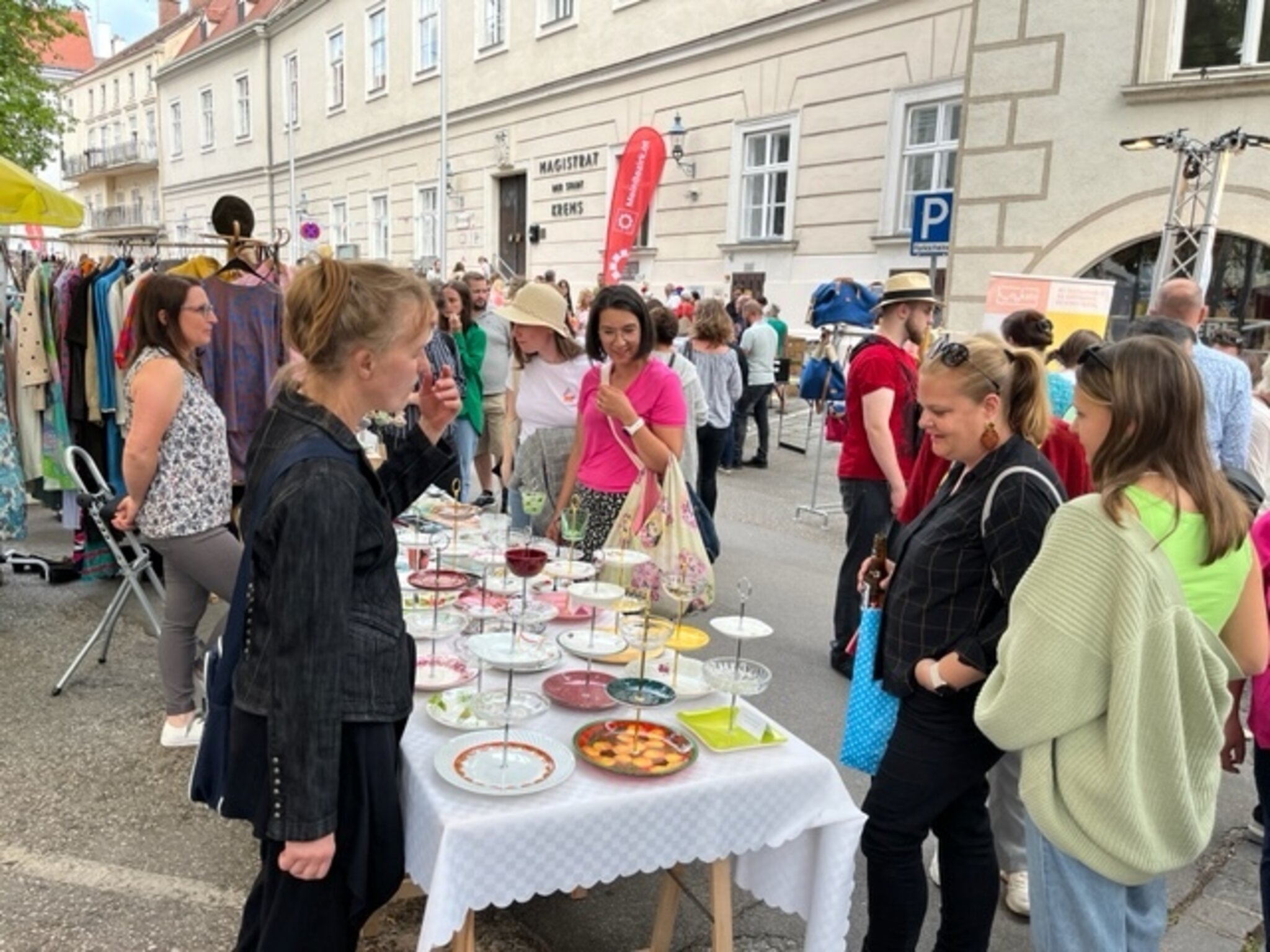 Stadt Krems Aussteller und Musik begeistern Besucher beim 1. Vintage