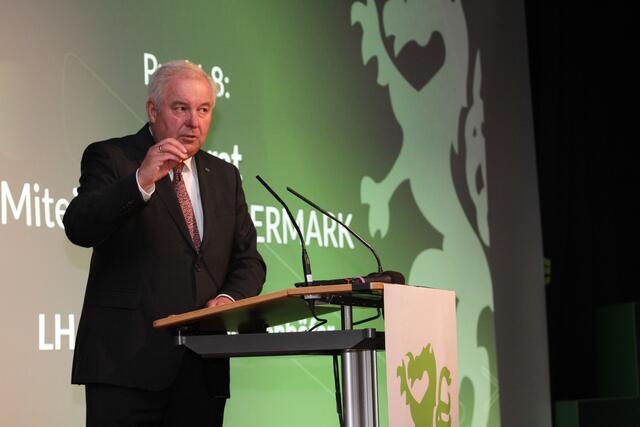 Landeshauptmann Hermann Schützenhöfer zu Gast im Kulturhaus Liezen | Foto: Kaserer