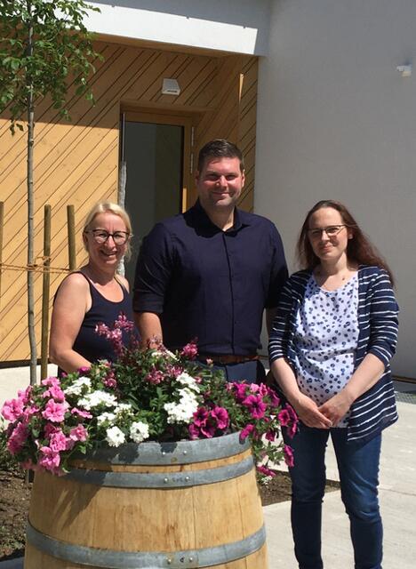 Judith Platzer, Christian Kurz und Andrea Rittnauer | Foto: Gemeinde Pöttelsdorf