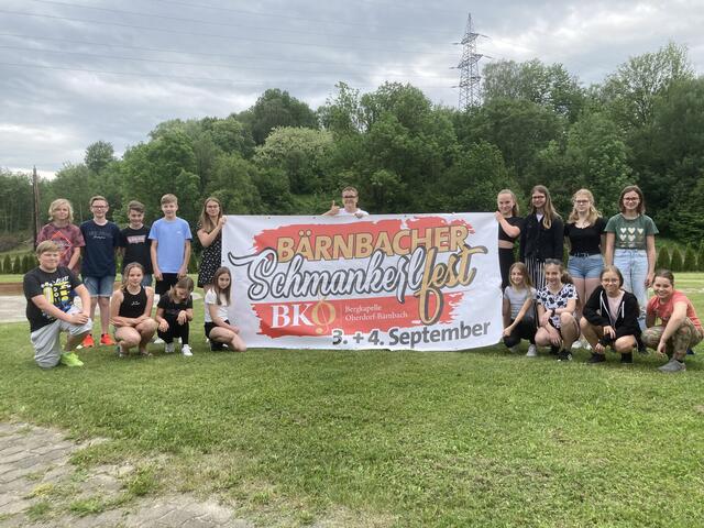 Die Jugend der "Bergkapelle Oberdorf" freut sich bereits auf das "Bärnbacher Schmankerlfest" im September. | Foto: BKO-Jugend