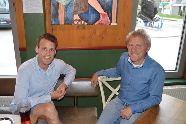 Raphael Mistelbauer und Oswald Wrienz | Foto: Christopher Polesnig 