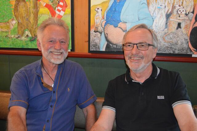 Hans Enzersfellner und Reimund Grilc | Foto: Christopher Polesnig 