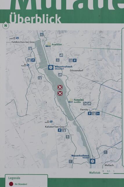 Auwiesen, Graz, Lageplan
